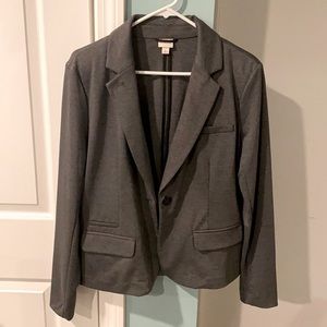 Stretchy Merona gray women’s blazer